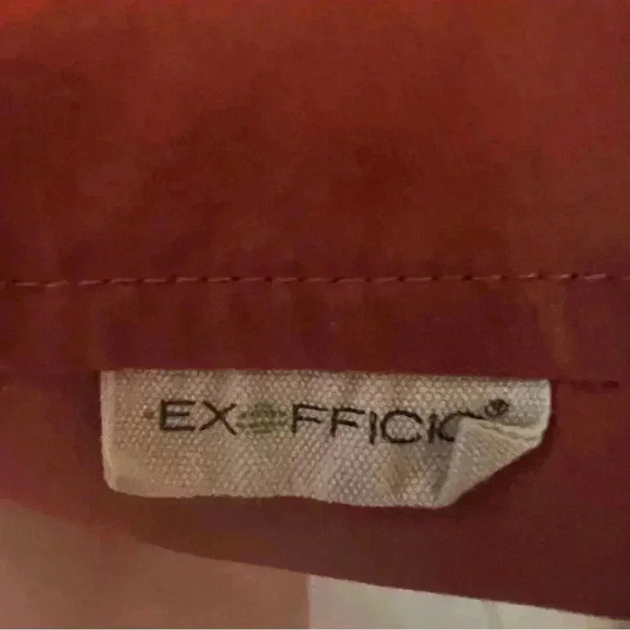 ExOfficio - BugsAway Tiburon Shirt - Men's Size L - Retro Red -Gorpcore Shirt - Picture 4 of 8